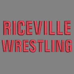 Riceville Wrestling - Red/Black  - V-Flex Twill Cap Design