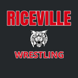 Riceville Wrestling - Red/White  - Heavy Blend Youth Sweatpants Design