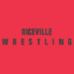 Riceville Wrestling - Black  - 12 Inch Knit Beanie Design