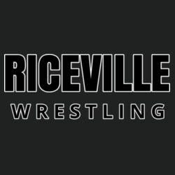 Riceville Wrestling - Black/White  - Ladies Sport Wick ® Stretch Contrast 1/2 Zip Pullover Design
