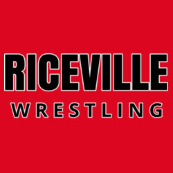 Riceville Wrestling - Black/White  - DryBlend® Jersey Sport Shirt Design