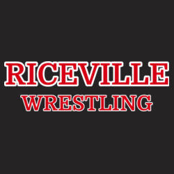 Riceville Wrestling - Red/White  - Ladies Hybrid Soft Shell Jacket Design