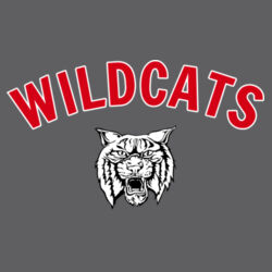 Wildcats - Red/White - Unisex Triblend Tee Design