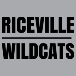 Riceville Wildcats - Black - Toddler Jersey Long Sleeve T-Shirt Design