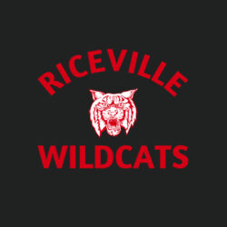 Riceville Wildcats - Red  - Youth PosiCharge ® Classic Mesh Short Design