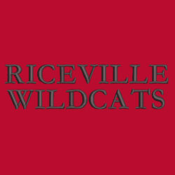 Riceville Wildcats - Black  - Spectator Scarf Design