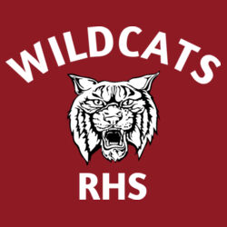 RHS Wildcats - White  - Long Sleeve Jersey Tee Design