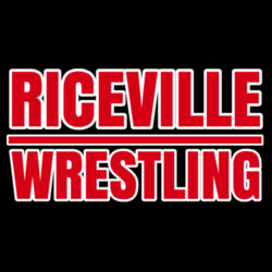 Riceville Wrestling - Red/White  - Toddler Jersey Long Sleeve T-Shirt Design
