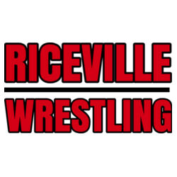 Riceville Wrestling - Red/Black  - Youth CVC Crew Design
