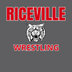 Riceville Wrestling - White  - Toddler Triblend Short Sleeve Tee Design