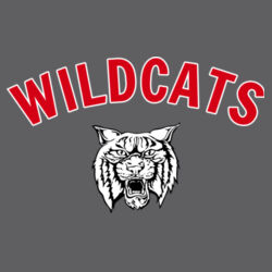 Wildcats - Red/White - Youth Triblend Jersey Short Sleeve Tee Design