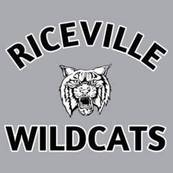 Riceville Wildcats - Black/White  - Toddler Jersey Long Sleeve T-Shirt Design