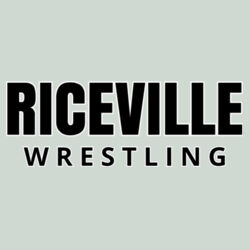 Riceville Wrestling - Black/White  - PosiCharge ® Electric Heather Fleece Hooded Pullover Design