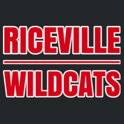 Riceville Wildcats - Red/White  - Ladies Concept Shrug Design