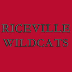 Riceville Wildcats - Black  - Pom Pom Team Beanie Design