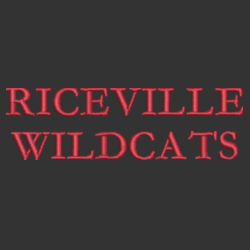 Riceville Wildcats - Red  - Sideline Beanie Design